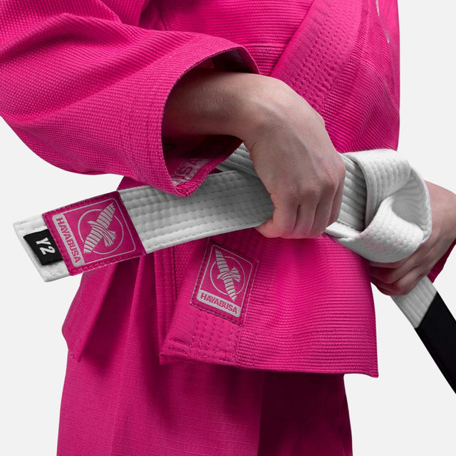 Kimono de BJJ Hayabusa Essential Enfant – Rose