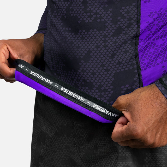 Rashguard Hayabusa Ranked Mâneci Lungi – Violet