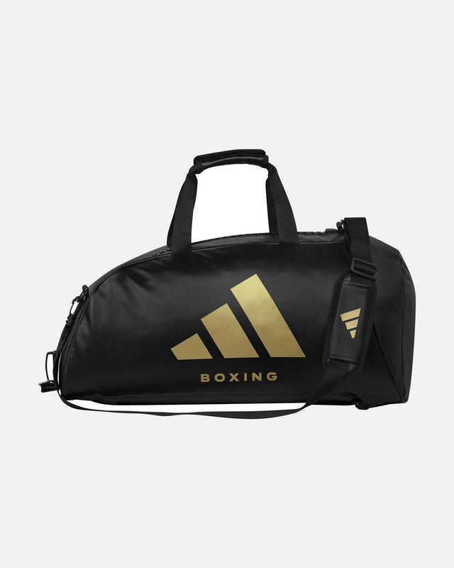 Adidas Sportstask 2in1 Bag PU Boxing - Sort/Guld
