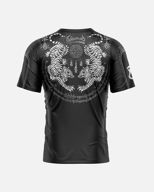T-shirt 8 WEAPONS Functional – Nero/Grigio