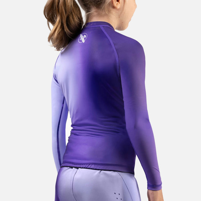 Hayabusa Rashguard Apex Nova Långärmad Barn - Lila