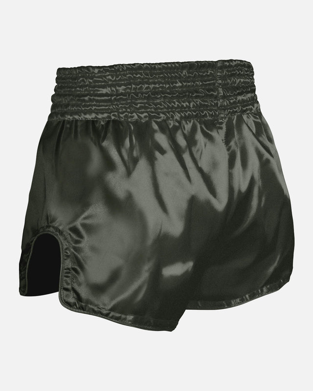 8 WEAPONS Muay Thai-shorts Strike – Olivgrön