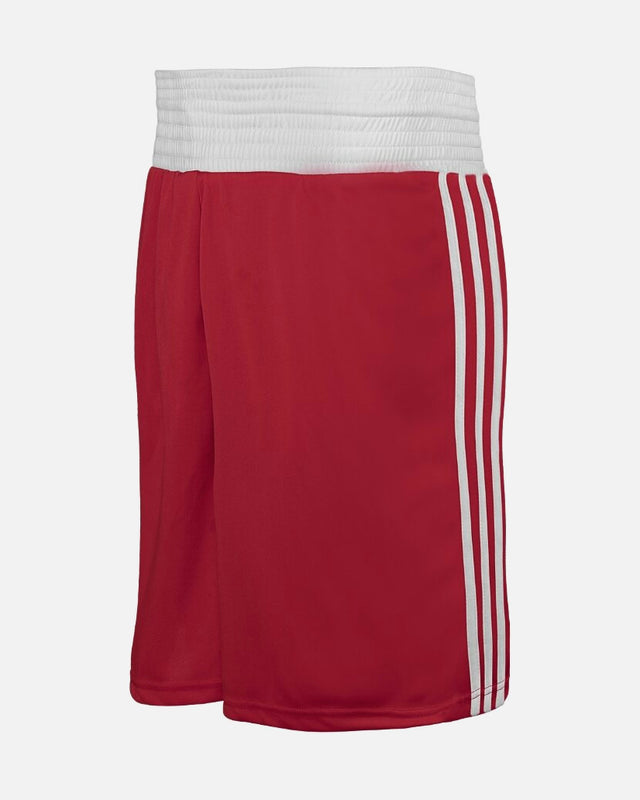 Pantaloncini da boxe Adidas Punch Line – Rosso/Bianco