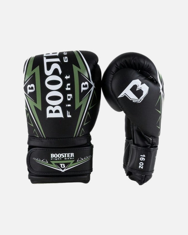 Booster Warrior Boxing Gloves – Black