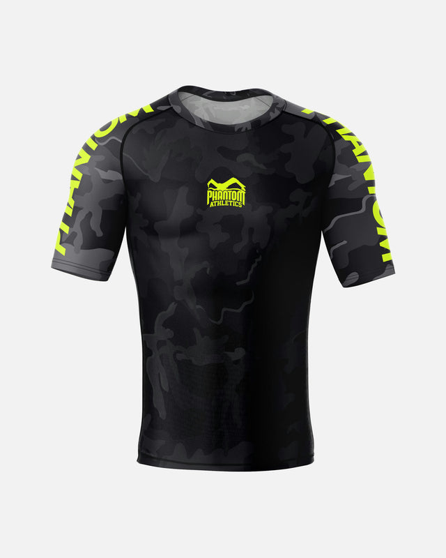 Rashguard Phantom Athletics EVO Neon – Noir/Néon