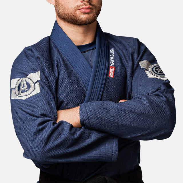 Kimono BJJ Marvel Captain America – Niebieskie