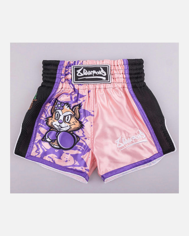 8 WEAPONS Muay-Thai-Shorts Jenny – Roze