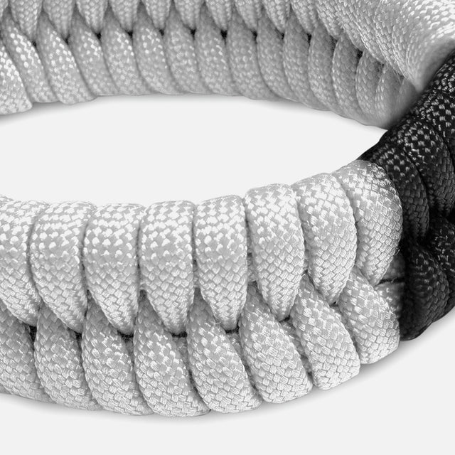 Braccialetto Paracord Jiu Jitsu Hayabusa – Bianco
