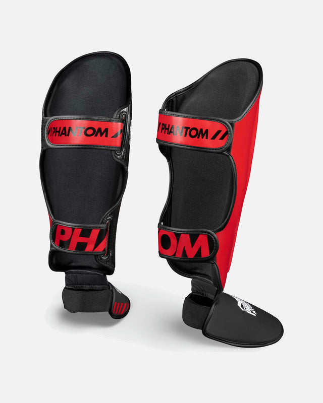Chrániče holení Phantom Athletics APEX Striking – Červené