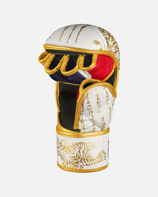 Phantom Athletics MMA-Handschuhe Sparring Muay Thai – Weiß/Gold