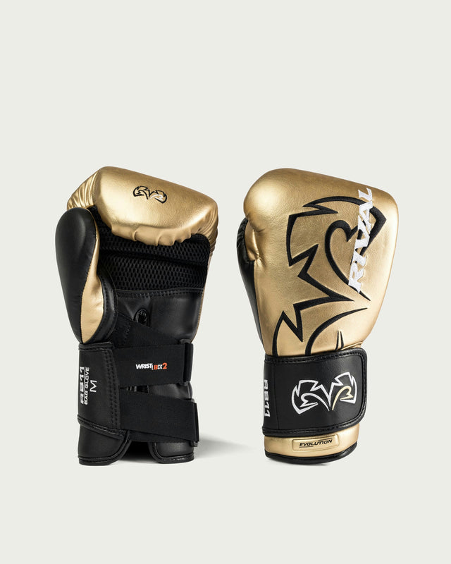 Rękawice workowe Rival RB11 Evolution – Złote
