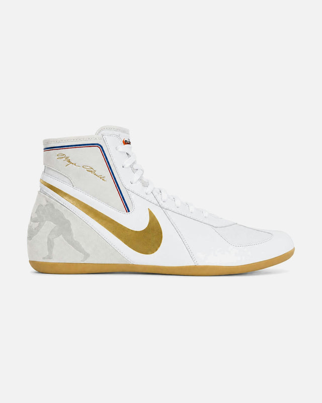 Botas de lucha Nike Footsweep 2 SE - Gris/Oro/Blanco
