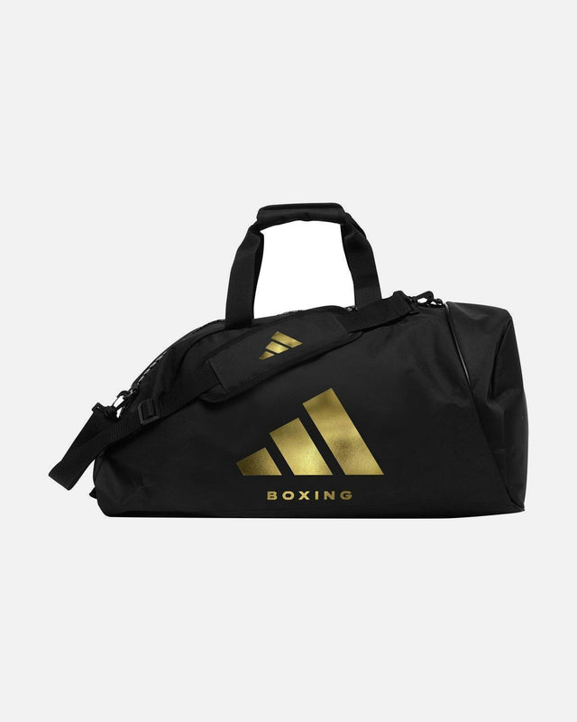 Torba sportowa Adidas 2in1 Polyester – Czarna/Złota