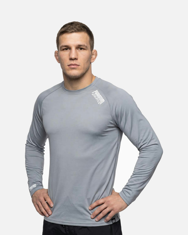 Tricou de antrenament Phantom Athletics Tactic Mâneci Lungi - Gri