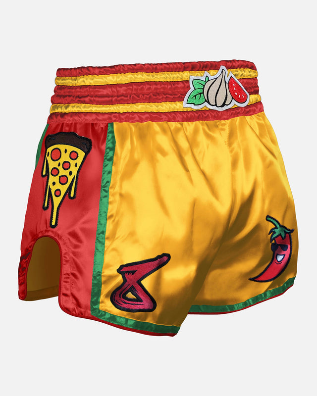 Calções de Muay Thai 8 WEAPONS Muay Pizza