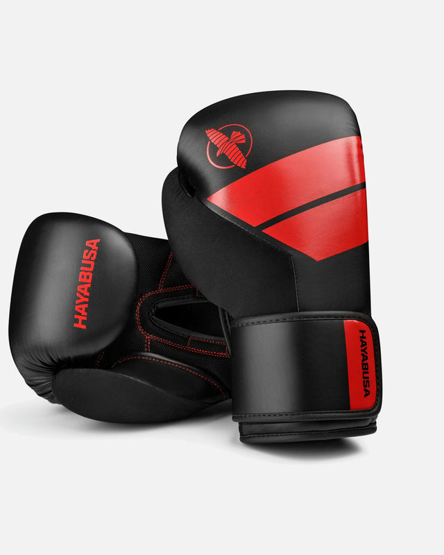 Gants de boxe Hayabusa S4 – Noir/Rouge