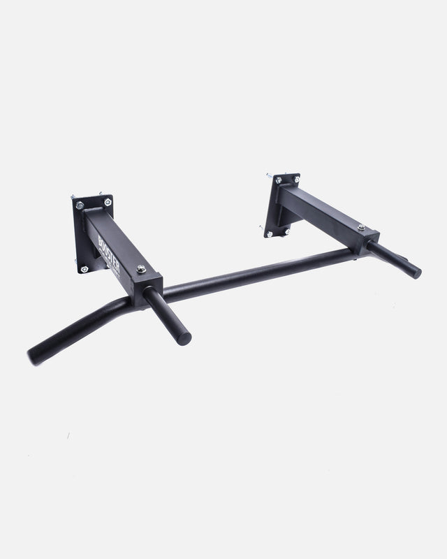Barra de dominadas Booster para pared – Negro