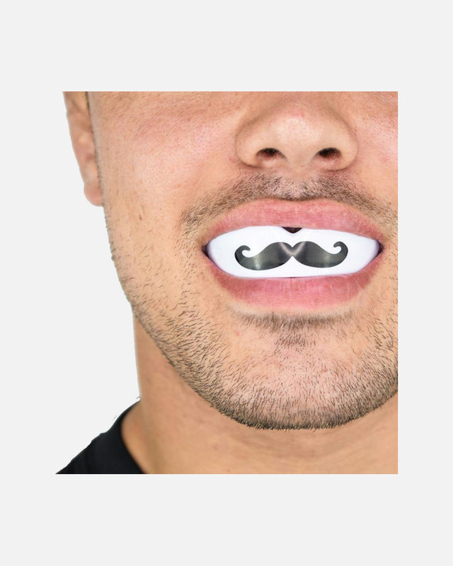 Chránič zubů Safejawz Extro-Series Moustache – Černý