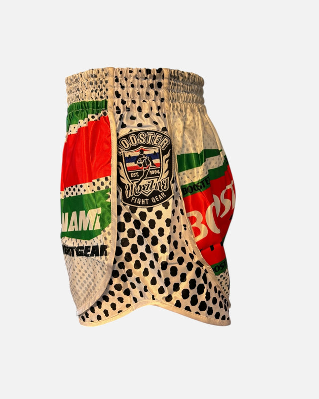 Spodenki Muay Thai Booster Suriname – Białe