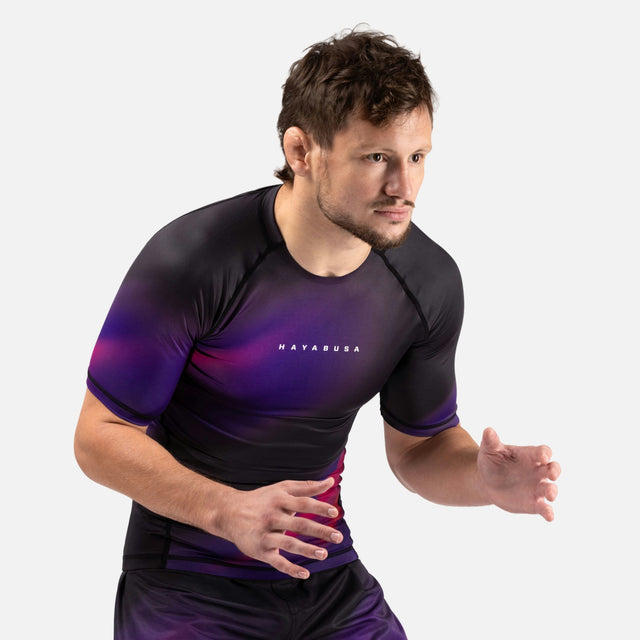 Rashguard Hayabusa Apex Nova Manches Courtes – Violet