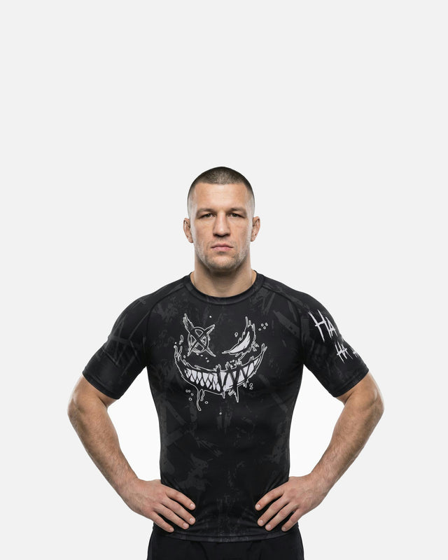 Rashguard Phantom Athletics EVO Two Serious – Černý