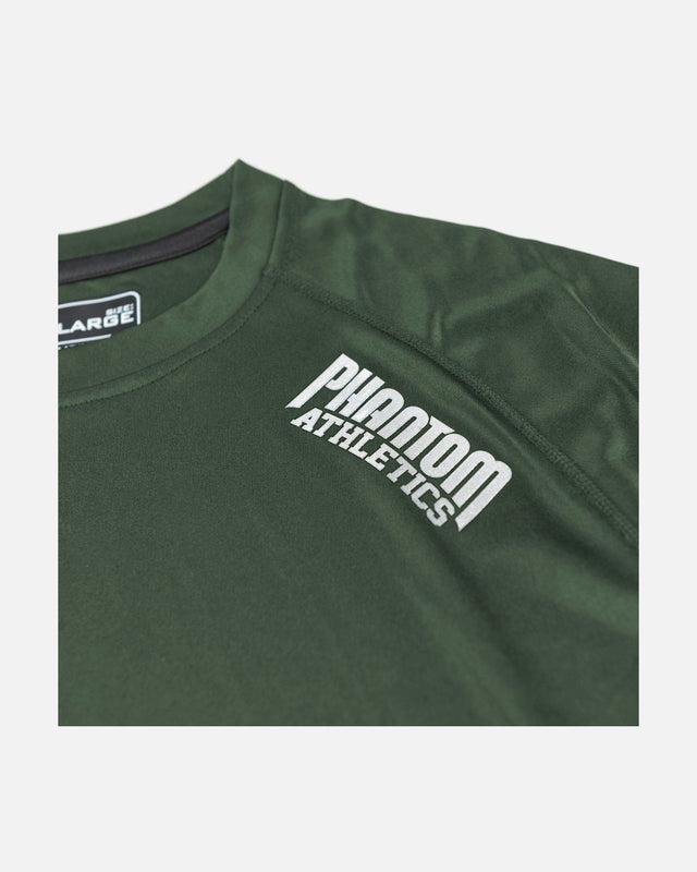 Phantom Athletics Trainingsshirt Tactic Korte Mouwen - Groen
