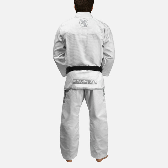 Kimono BJJ Hayabusa Lightweight – Alb
