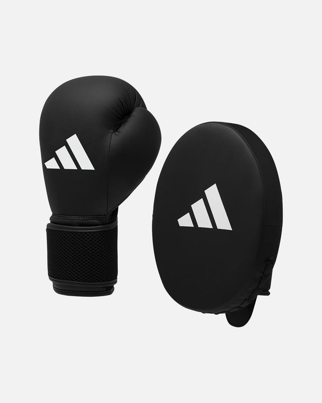 Adidas Boxhandschuhe Kit 2 – Schwarz/Weiß