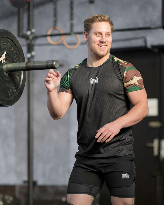 Phantom Athletics Trainingsshirt EVO Camo – Woodland