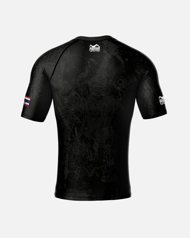 Rashguard Phantom Athletics Muay Thai – Negro/Gris