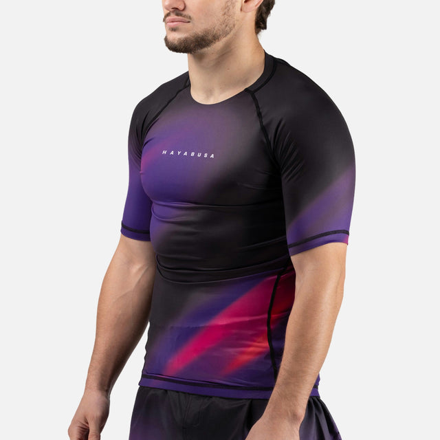 Rashguard Hayabusa Apex Nova Manches Courtes – Violet