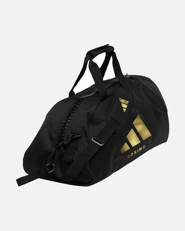 Torba sportowa Adidas 2in1 Polyester – Czarna/Złota