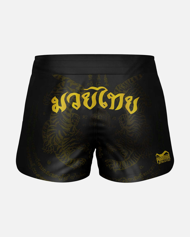 Calções de Muay Thai Phantom Athletics Fusion – Preto/Ouro