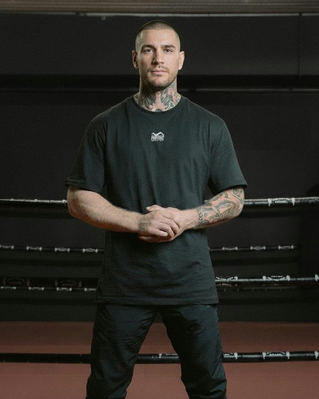 Phantom Athletics T-Shirt Sparring Club Oversize Heavy – Schwarz