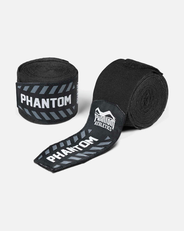 Bandaje de box Phantom Athletics Strike – Negru