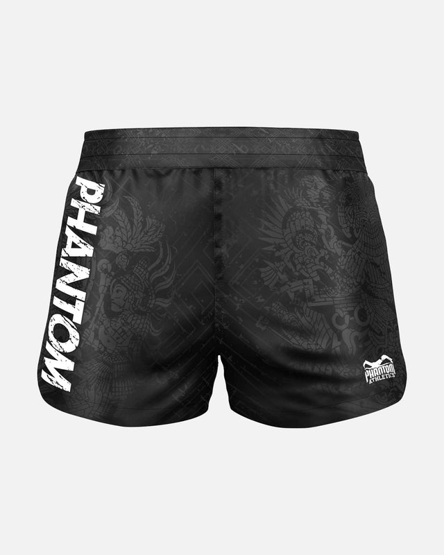 Shorts de MMA Phantom Athletics Fusion Aztec – Noir/Gris