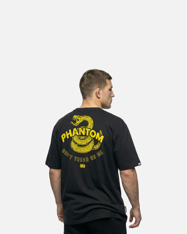 Koszulka Phantom Athletics DON'T TREAD ON ME – Czarna/Żółta
