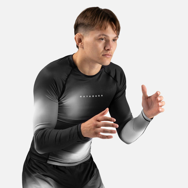 Hayabusa Rashguard Apex Nova Long Sleeves – Grey