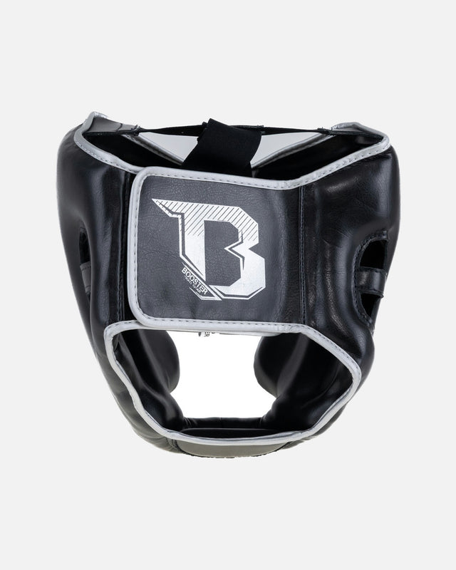 Kask bokserski Booster BHG 2 – Czarny/Srebrny