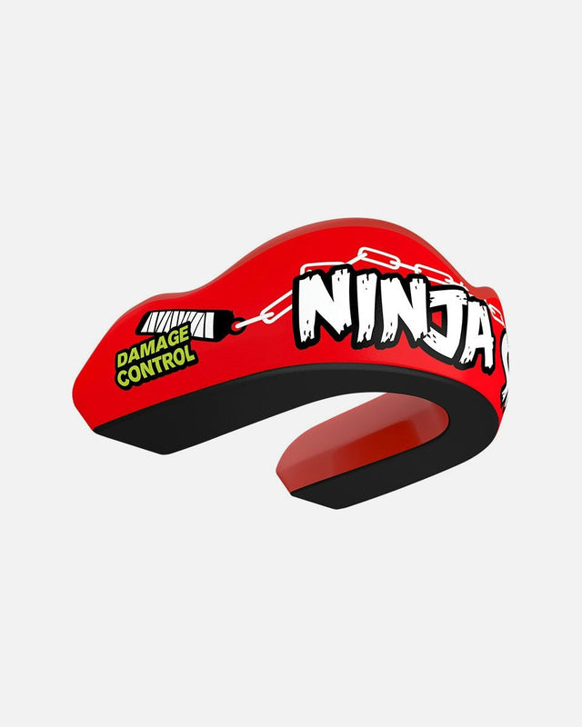 Proteze dentare de box Damage Control Extreme Impact Series Ninja – Roșu
