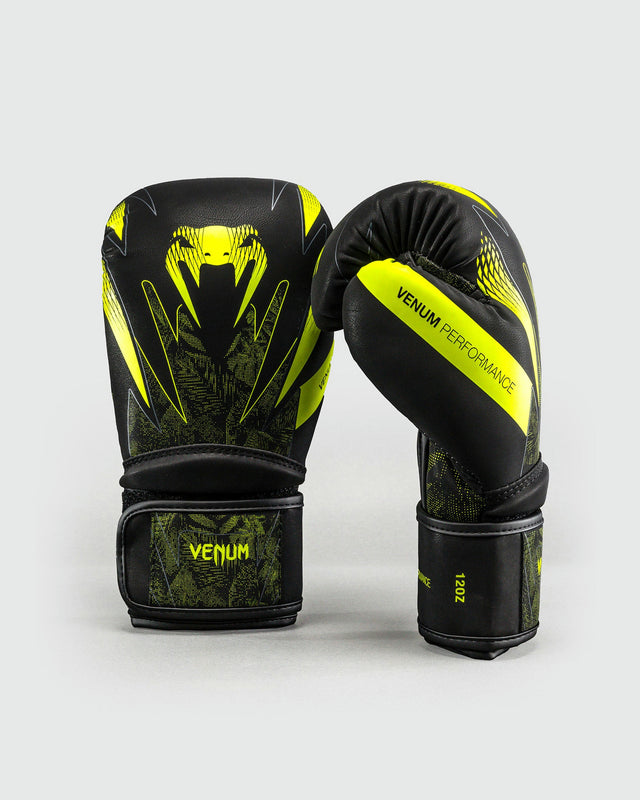 Venum Impact Amazonia Reborn Boxing Gloves – Black/Green
