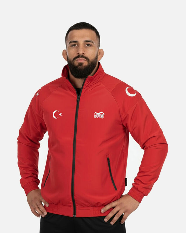 Phantom Athletics Trainingsjakke DMC Team Turkey - Rød/Hvid
