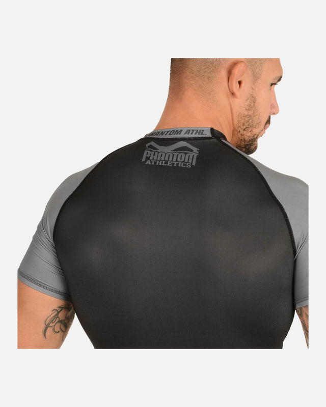 Rashguard Phantom Athletics Supporter – Nero/Grigio