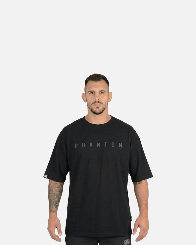 T-shirt Phantom Athletics Vantage Oversize – Nero