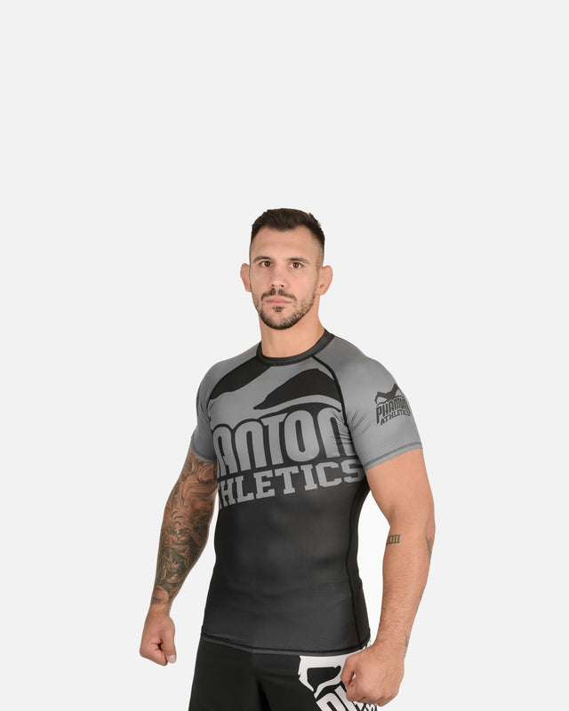 Rashguard Phantom Athletics Supporter – Nero/Grigio