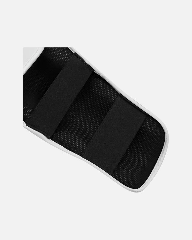 Espinilleras Adidas Speed Thai Shin-n-Step – Blanco/Oro
