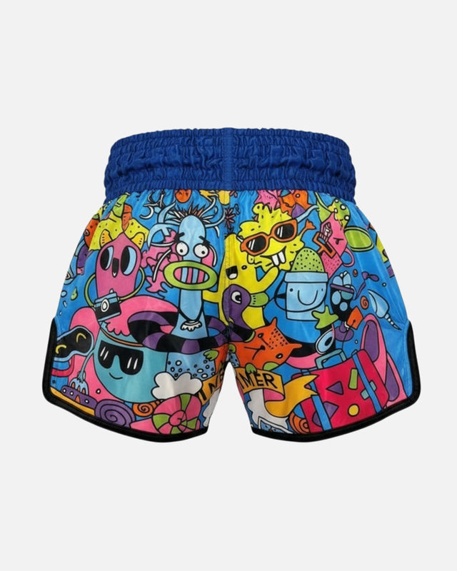 Blegend Muay Thai shorts Legend 11 - Blå