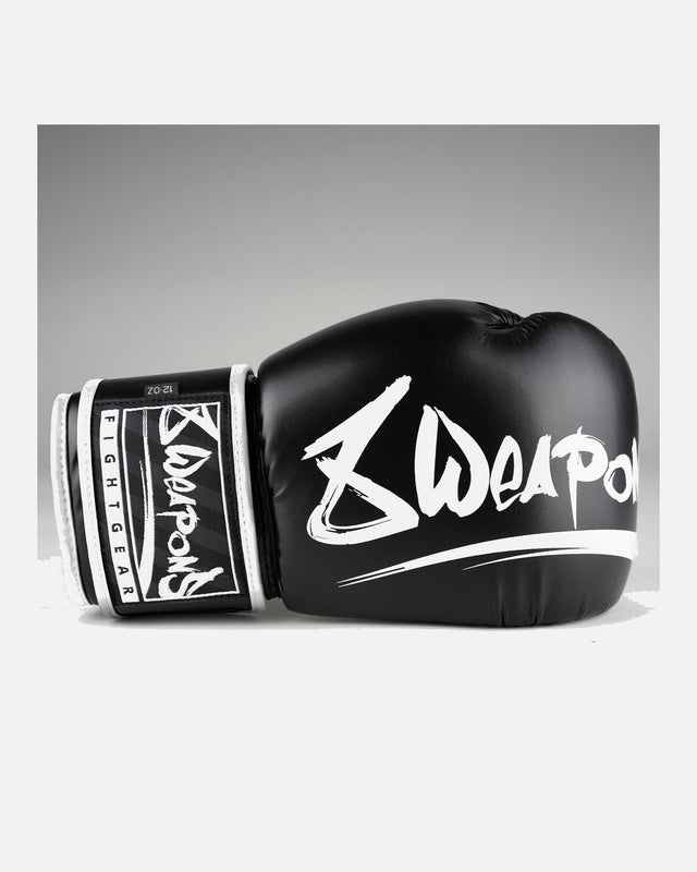 Gants de boxe 8 WEAPONS Unlimited 2.0 – Noir/Blanc