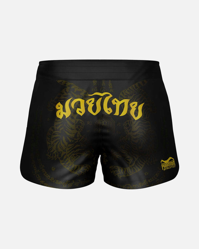 Phantom Athletics Muay Thai-shorts Fusion – Svart/Guld