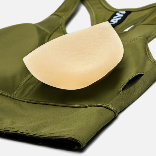 Bustier sport Hayabusa Crossback – Femei – Oliv